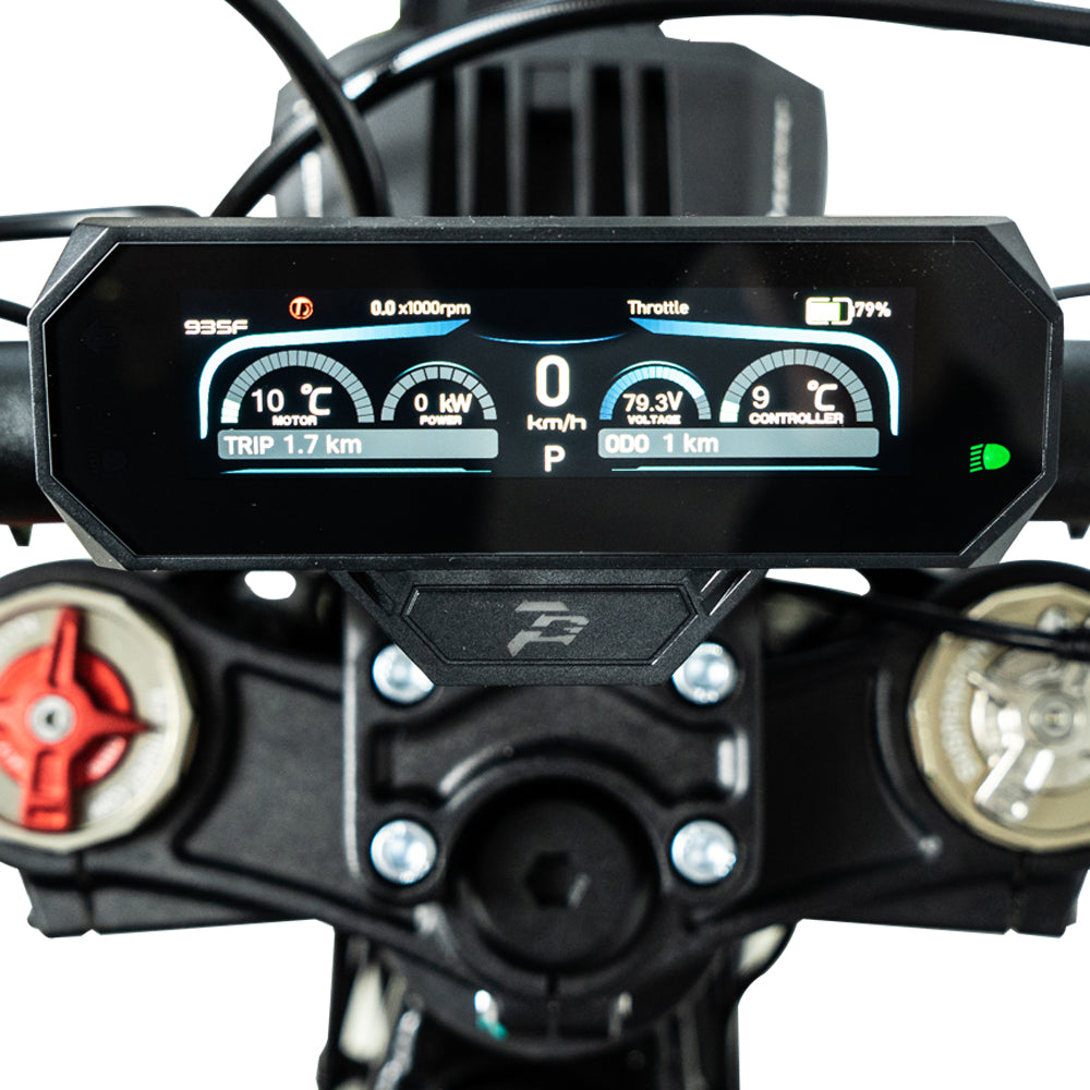 72V 6000W Electric Dirt Bike for Adults, High Performance Grasshopper Off-Road E-Moto with 12500W Peak Motor