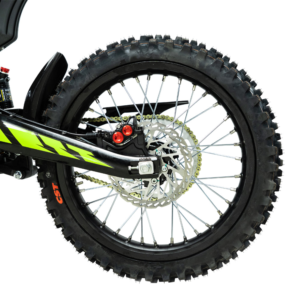 72V 6000W Electric Dirt Bike for Adults, High Performance Grasshopper Off-Road E-Moto with 12500W Peak Motor