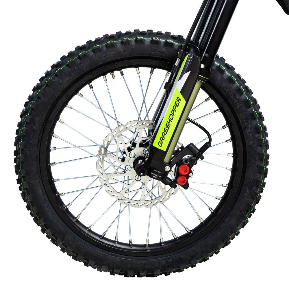 72V 6000W Electric Dirt Bike for Adults, High Performance Grasshopper Off-Road E-Moto with 12500W Peak Motor