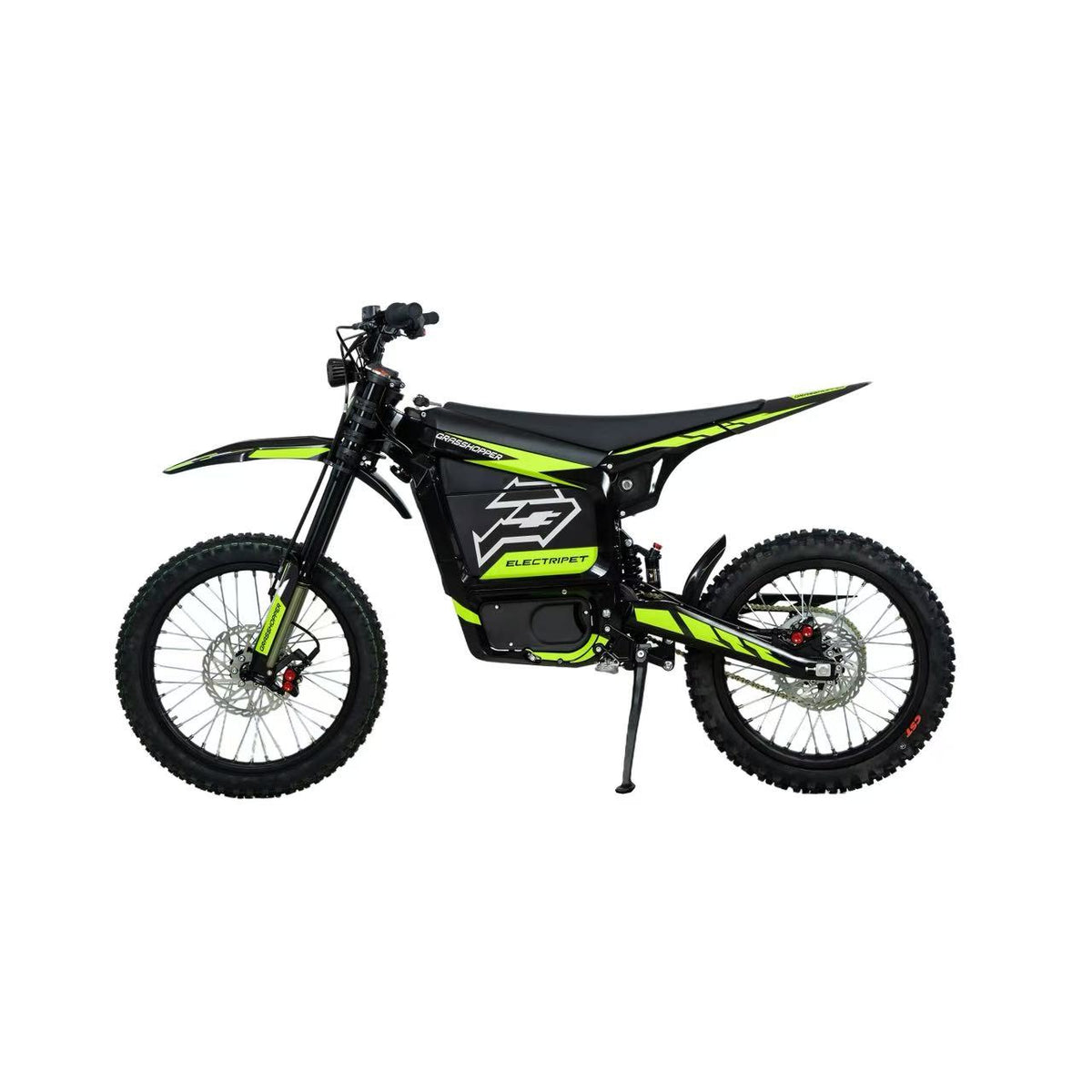 72V 6000W Electric Dirt Bike for Adults, High Performance Grasshopper Off-Road E-Moto with 12500W Peak Motor