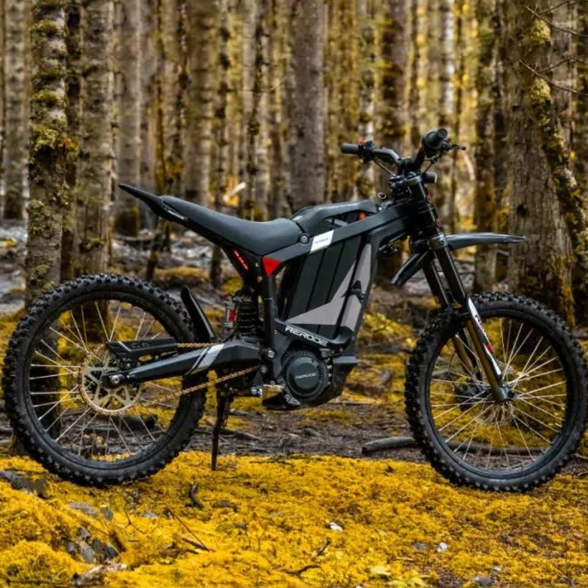 72V 4000W Electric Dirt Bike for Adults, RERODE R1 High Performance Mid-Drive Off-Road E-Moto with 8000W Peak Power