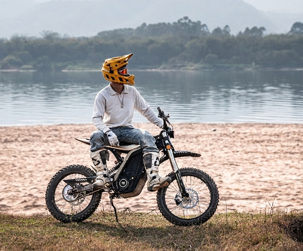 79Bike Lynx 12000W 72V Electric Dirt Bike - Off-Road Adult Electric Motorcycle, 56MPH Top Speed, 120KM Range, Full Suspension