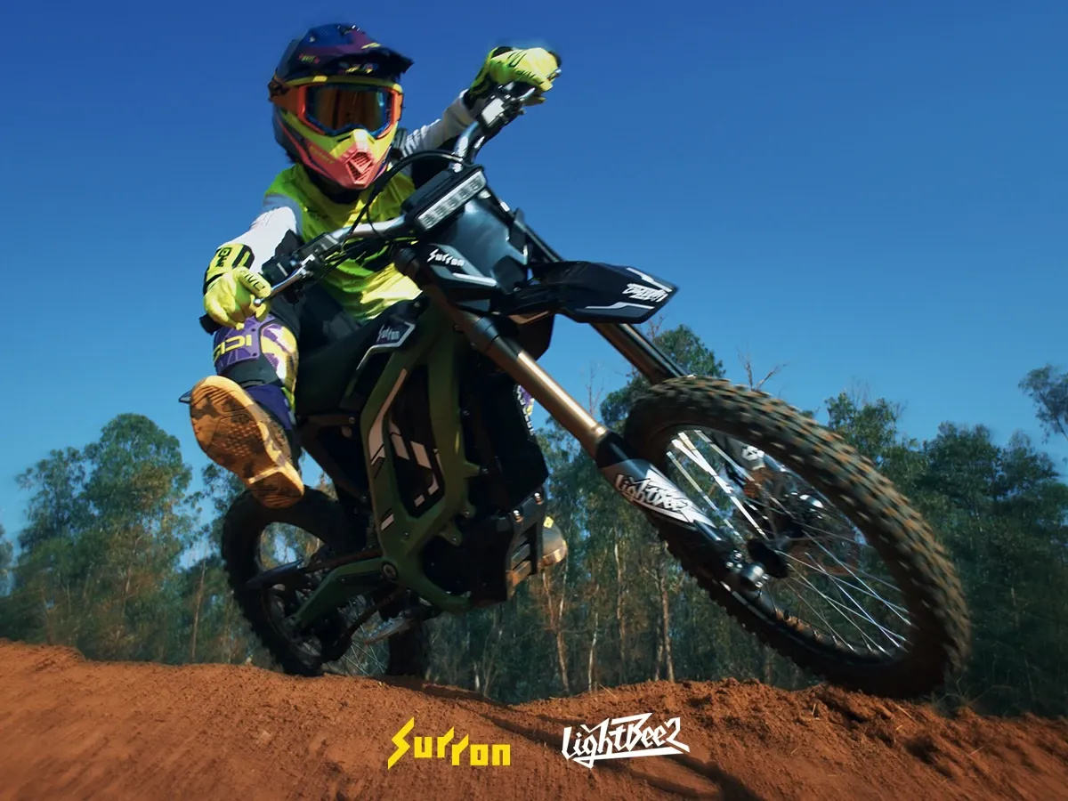 Order 2026 Surron Original Dirt Bike Light Bee 2 Full Suspension Electric Bike Dirt Bike Light Bee 2.0 Mountain Ebike Sur Ron