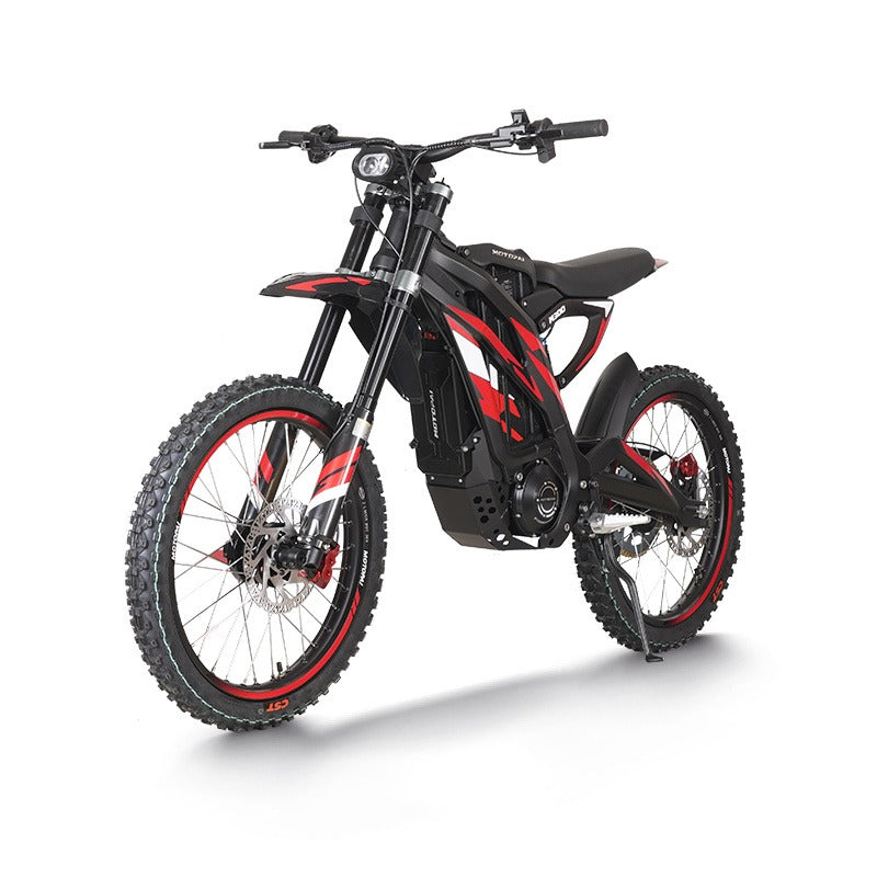 72V 3000W Electric Dirt Bike for Adults, High Performance Off-Road E-Moto with 6000W Peak Power