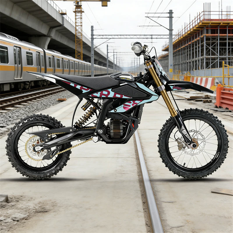 2026 Hyper Bee Electric Dirt Bike 8KW Off-Road Motorcycle 65KM/h High-Speed Racing E-Bike
