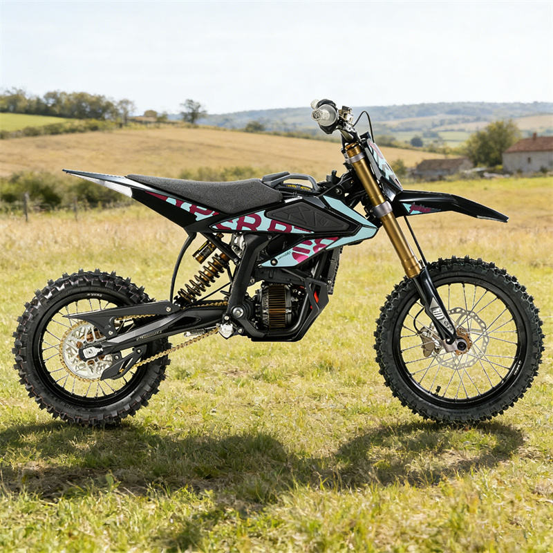 2026 Hyper Bee Electric Dirt Bike 8KW Off-Road Motorcycle 65KM/h High-Speed Racing E-Bike