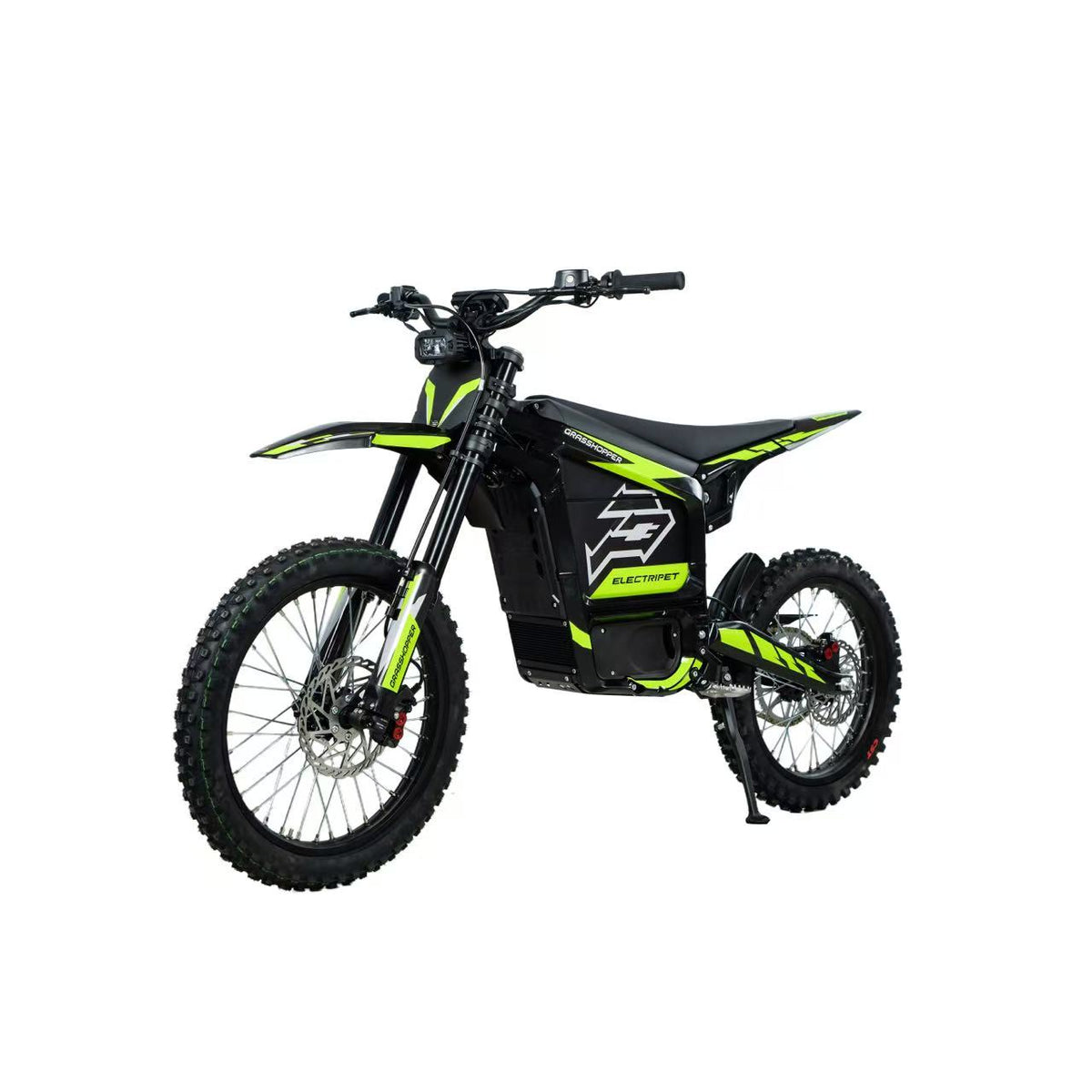 72V 6000W Electric Dirt Bike for Adults, High Performance Grasshopper Off-Road E-Moto with 12500W Peak Motor