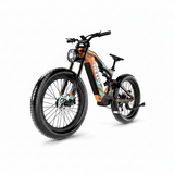 Premium Carbon Fiber Fat Tire eMTB with Bafang Mid-Drive Motor & 52V Samsung Battery