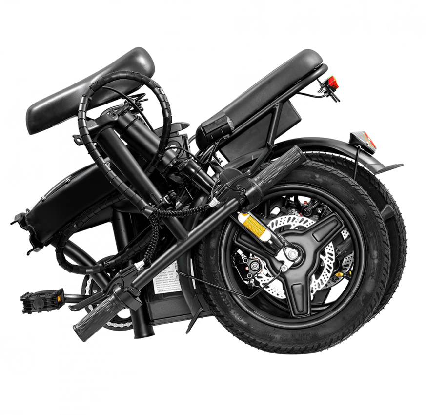 Compact Folding Electric Bike for Adults, Portable Commuter Ebike for City Riding