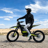 72V 6000W Electric Dirt Bike for Adults, High Performance Grasshopper Off-Road E-Moto with 12500W Peak Motor