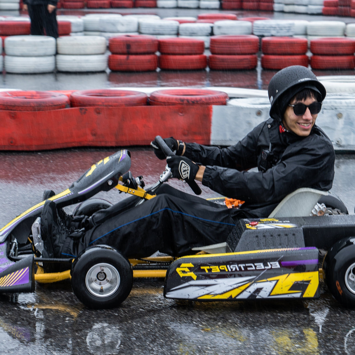 High-Performance Electric Racing Go Kart for Adults with 12KW Peak Motor & 72V Battery