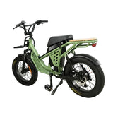 120 Miles Long Range Fat Tire Electric Bike for Adults, 750W Camping Ebike with 1500W Peak Motor