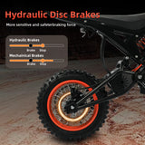 1500W Electric Dirt Bike for Adults, 48V 21Ah Lithium Battery Off-Road Electric Bike for Trail and City Riding