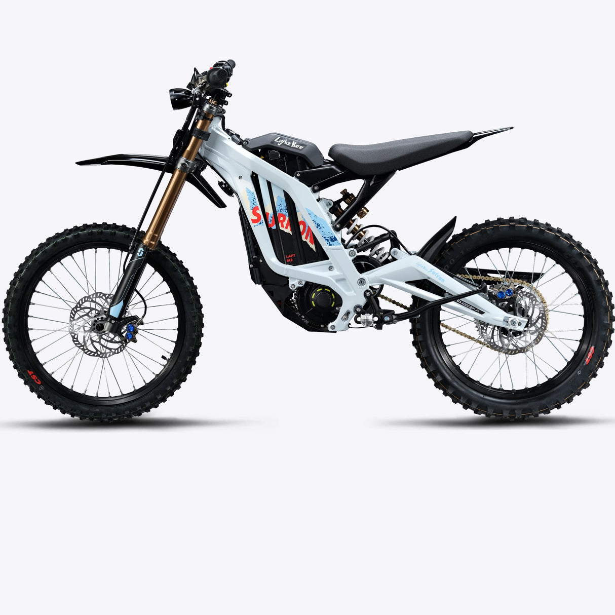 Sur Ron 2026 10000W 72V35AH Electric Dirt Bike with Integrated Road Bike Light Bee X Surron