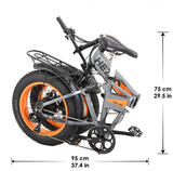 Portable Folding Electric Bike for Adults with Lightweight Aluminum Alloy Frame