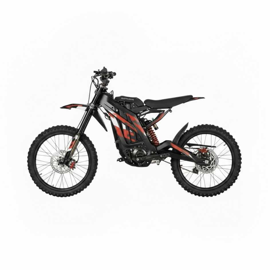 72V 3000W Electric Dirt Bike for Adults, High Performance Off-Road E-Moto with 6000W Peak Power