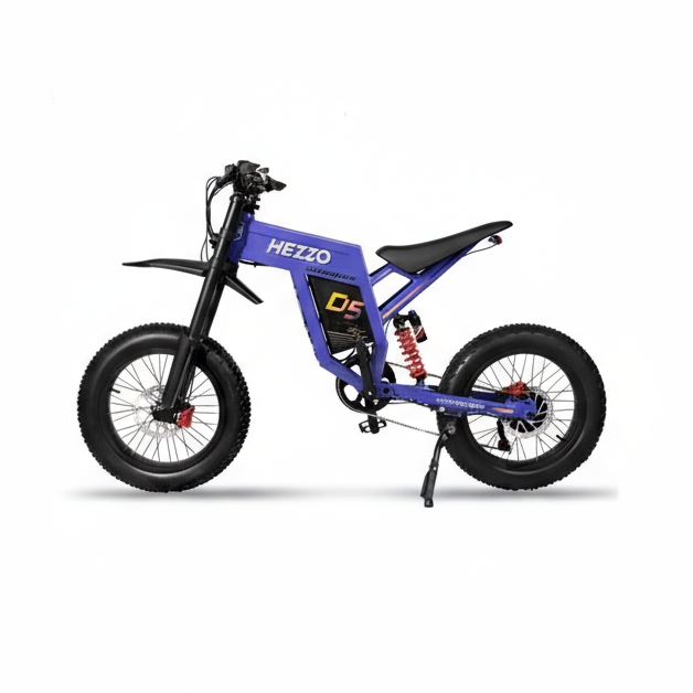 60V 3000W Electric Dirt Bike for Adults, HEZZO D5 Off-Road Electric Motorcycle with 30Ah Battery