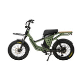 120 Miles Long Range Fat Tire Electric Bike for Adults, 750W Camping Ebike with 1500W Peak Motor