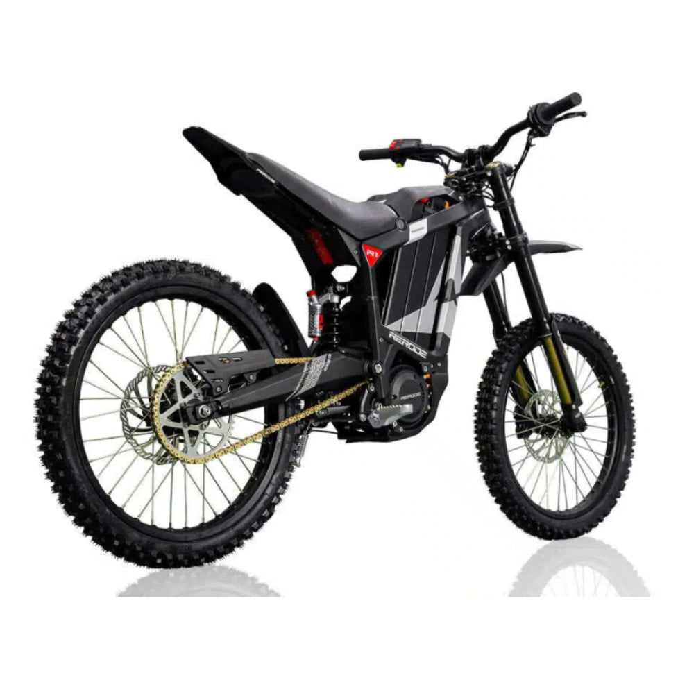 72V 4000W Electric Dirt Bike for Adults, RERODE R1 High Performance Mid-Drive Off-Road E-Moto with 8000W Peak Power