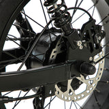 120 Miles Long Range Fat Tire Electric Bike for Adults, 750W Camping Ebike with 1500W Peak Motor