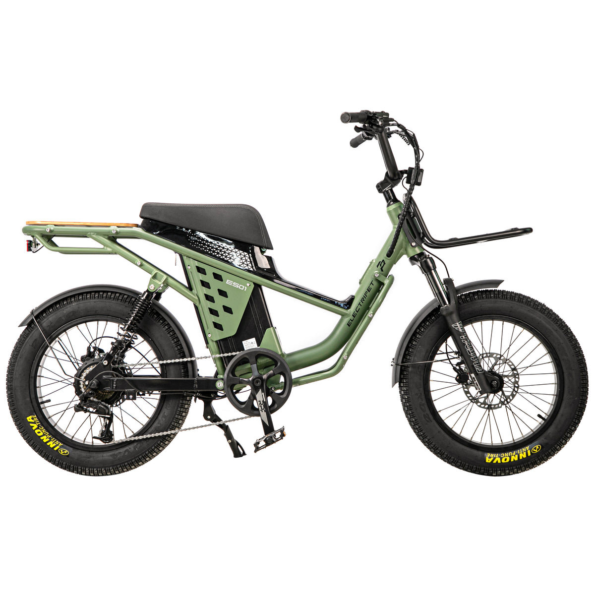 120 Miles Long Range Fat Tire Electric Bike for Adults, 750W Camping Ebike with 1500W Peak Motor