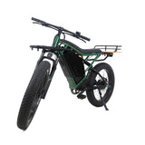 Long Range Fat Tire Hunting Electric Bike for Adults with 1500W Peak Power