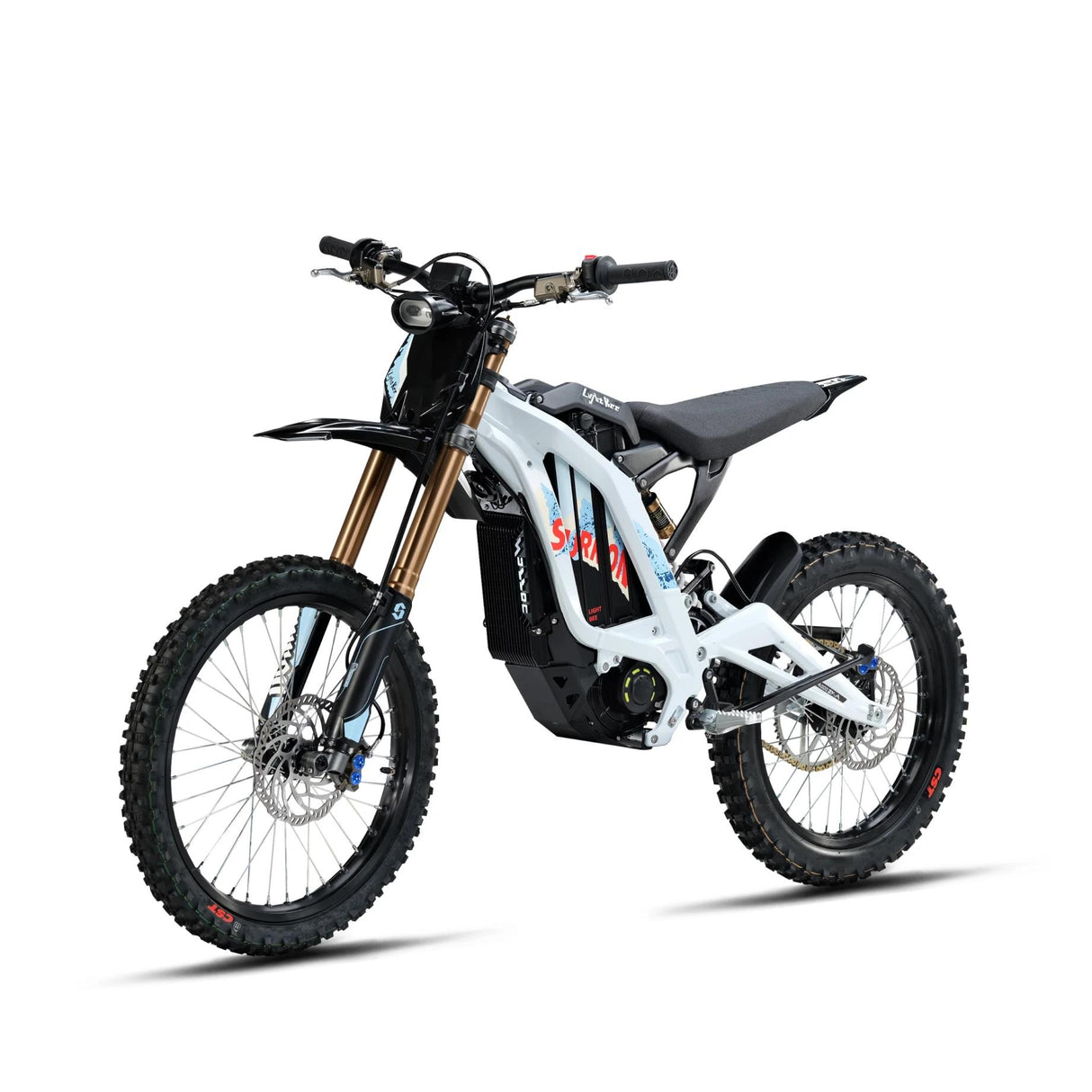 Sur Ron 2026 10000W 72V35AH Electric Dirt Bike with Integrated Road Bike Light Bee X Surron
