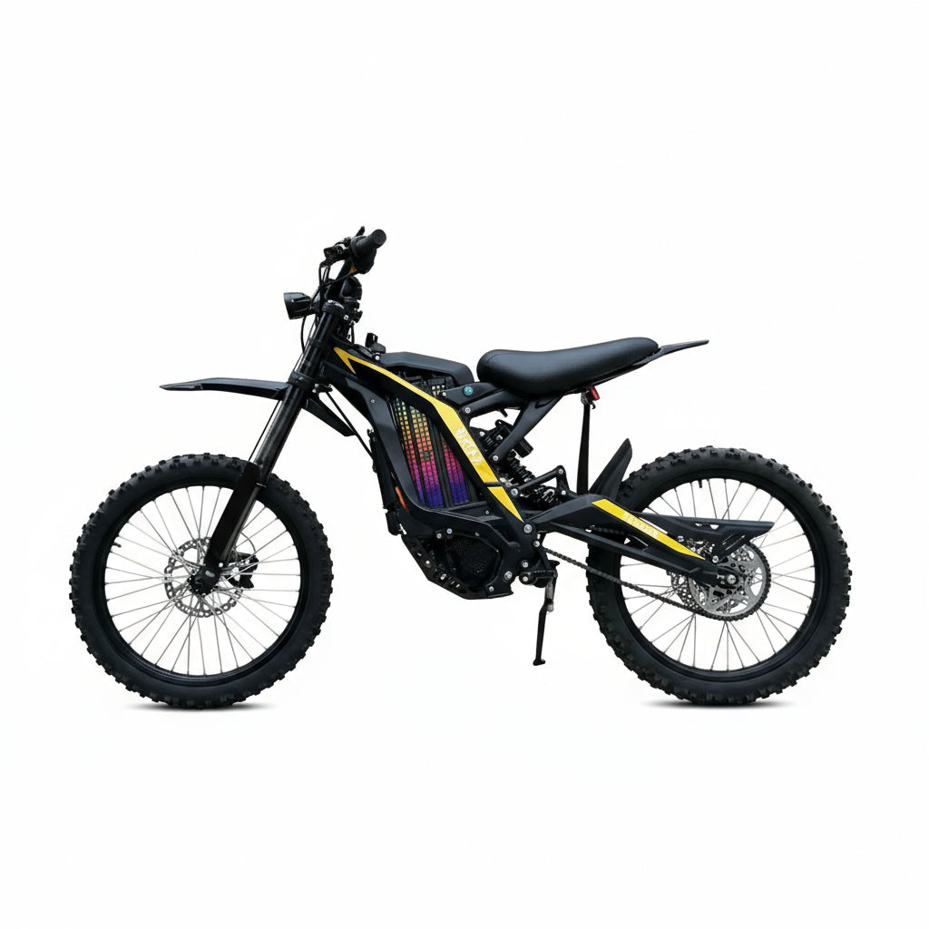 72V 4000W Electric Dirt Bike for Adults, High Performance Off-Road E-Motorcycle with 8000W Peak Power