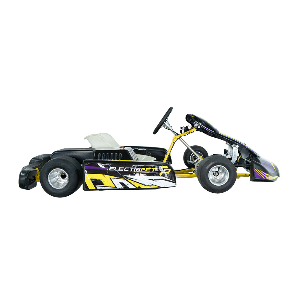 High-Performance Electric Racing Go Kart for Adults with 12KW Peak Motor & 72V Battery