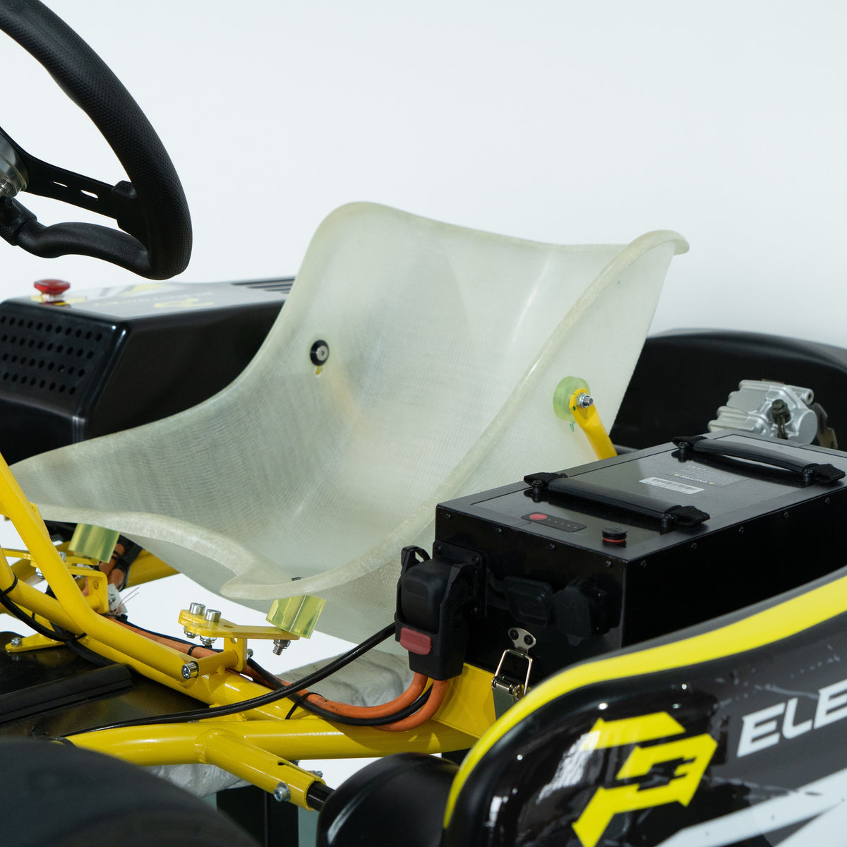 SUPEREGOSE High-Performance Electric Racing Go Kart with 12KW Peak Power for Racing & Recreational Driving