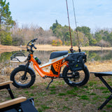 48V 50Ah Long Range Fat Tire Electric Bike for Adults, 750W Camping Ebike with 1500W Peak Motor