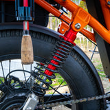 48V 50Ah Long Range Fat Tire Electric Bike for Adults, 750W Camping Ebike with 1500W Peak Motor