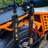 48V 50Ah Long Range Fat Tire Electric Bike for Adults, 750W Camping Ebike with 1500W Peak Motor