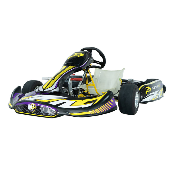 High-Performance Electric Racing Go Kart for Adults with 12KW Peak Motor & 72V Battery