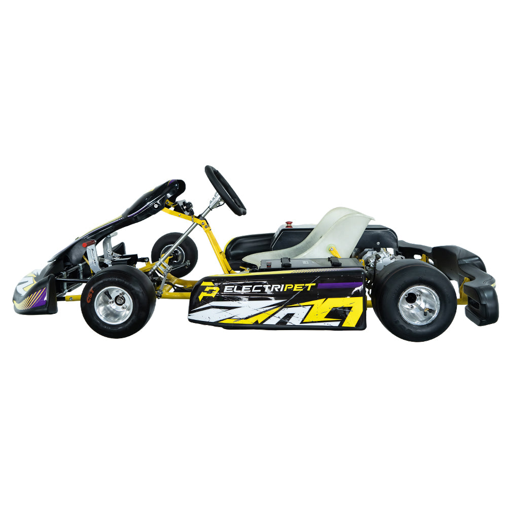 High-Performance Electric Racing Go Kart for Adults with 12KW Peak Motor & 72V Battery