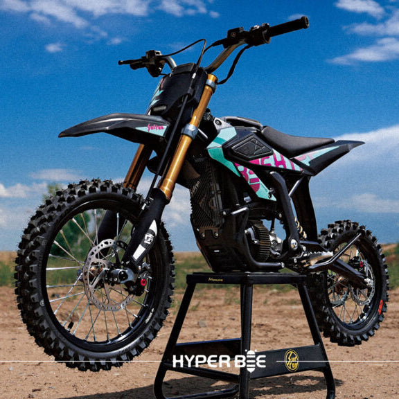 2026 Hyper Bee Electric Dirt Bike 8KW Off-Road Motorcycle 65KM/h High-Speed Racing E-Bike