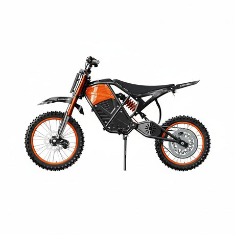 1500W Electric Dirt Bike for Adults, 48V 21Ah Lithium Battery Off-Road Electric Bike for Trail and City Riding